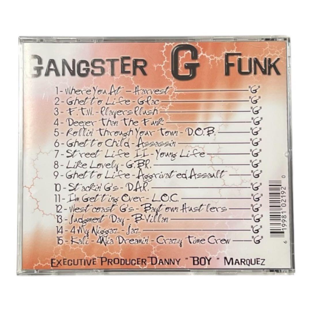 洋楽 Gangster G-Funk Vol.1 g-rap g-funk g-luv