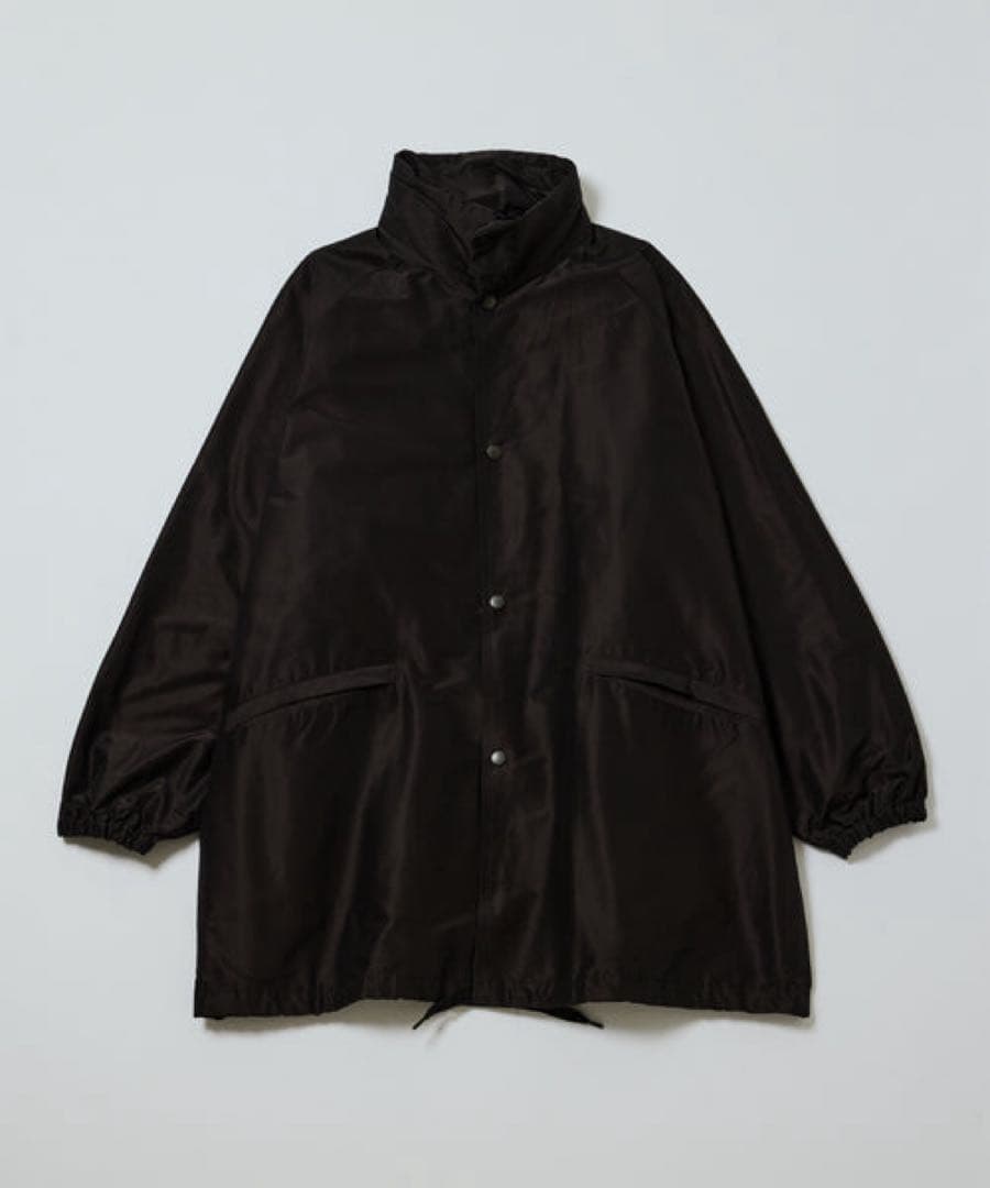 r*l様 23aw COMOLI コットンシルクフーデッドコート　サイズ2 ブラ