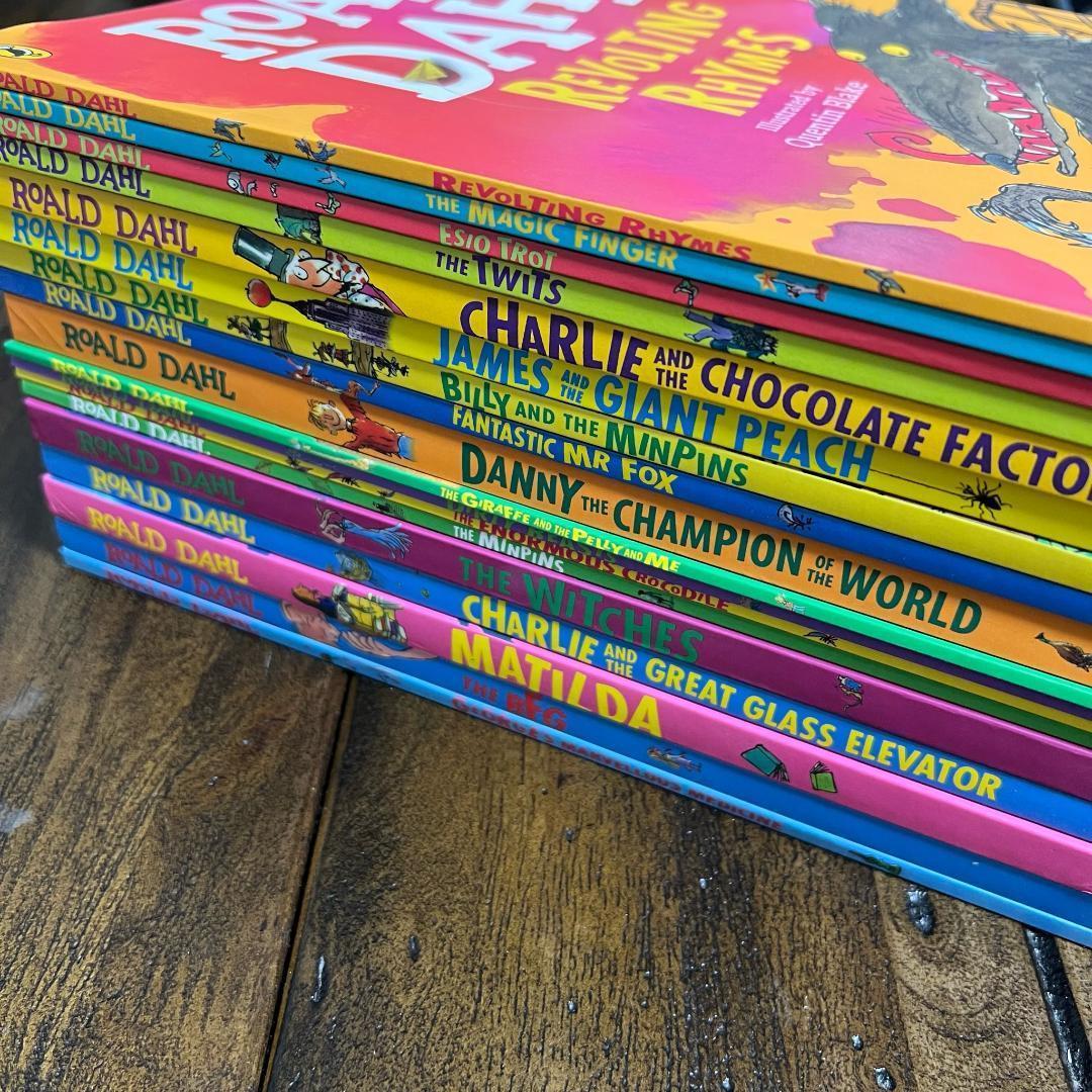新品 大人気 Ｒoald Ｄahl 英語絵本 洋書 20冊セット 音源付