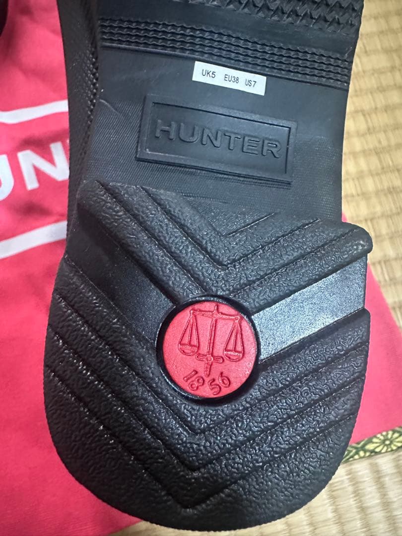 HUNTER ハンター　コマンドチェルシーブーツ　UK5（24㎝）サイドゴア