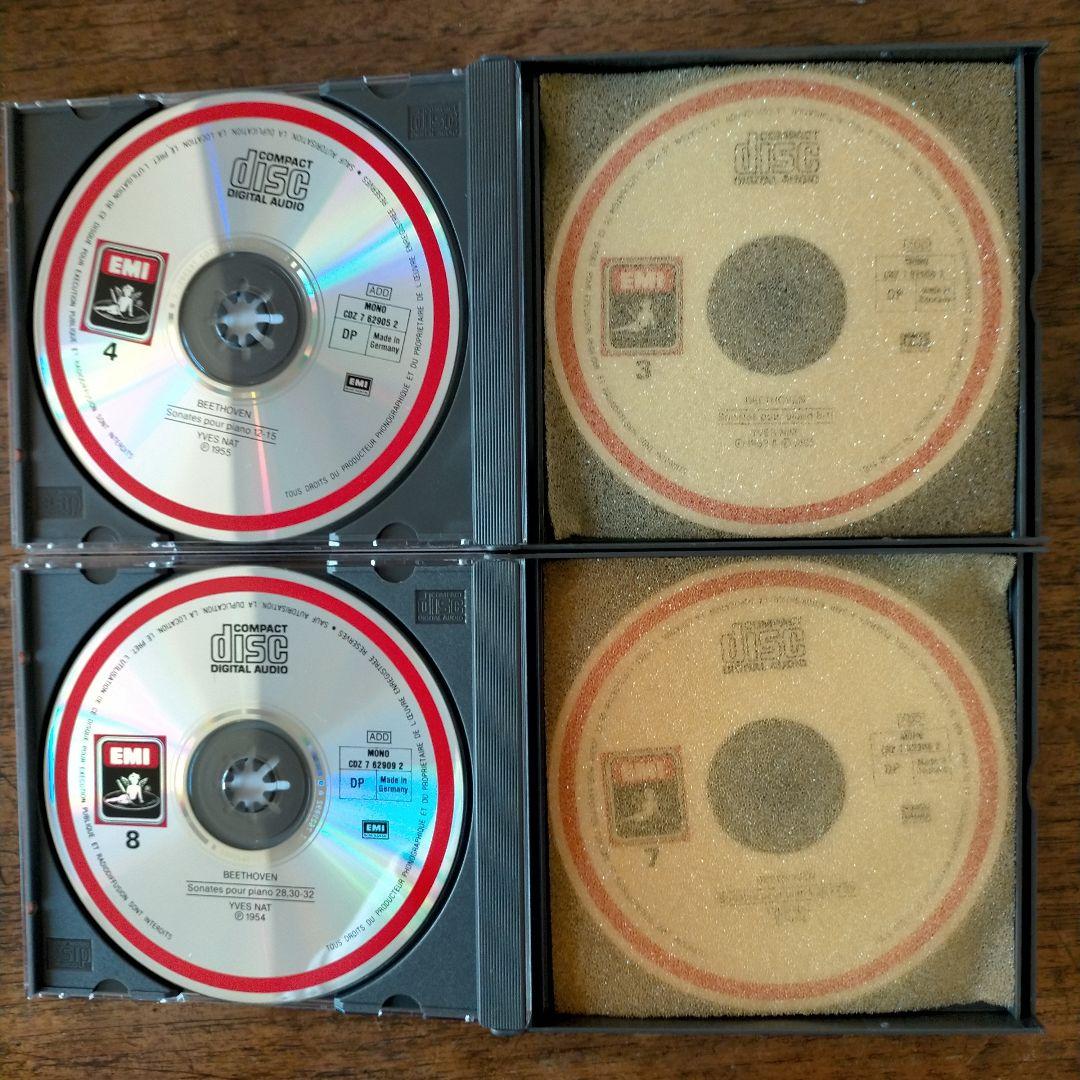 ベ－ト－ヴェン ピアノソナタ全集 イヴ・ナット CD8枚組