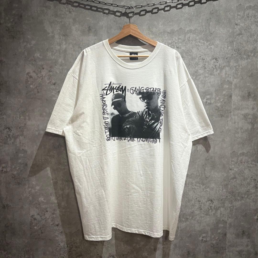 【送料無料】 USA 古着 ステューシー Stüssy ギャングスター コラボ