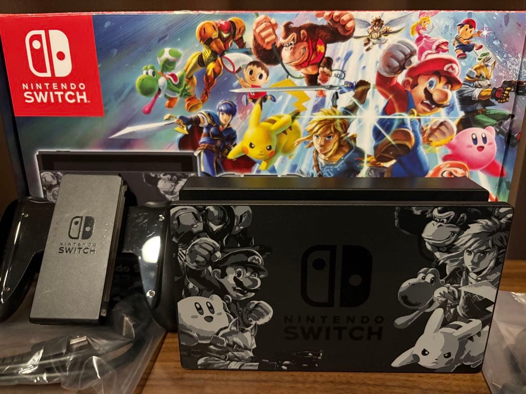 Nintendo Switch 本体　スマブラエディション+32GB SDカード