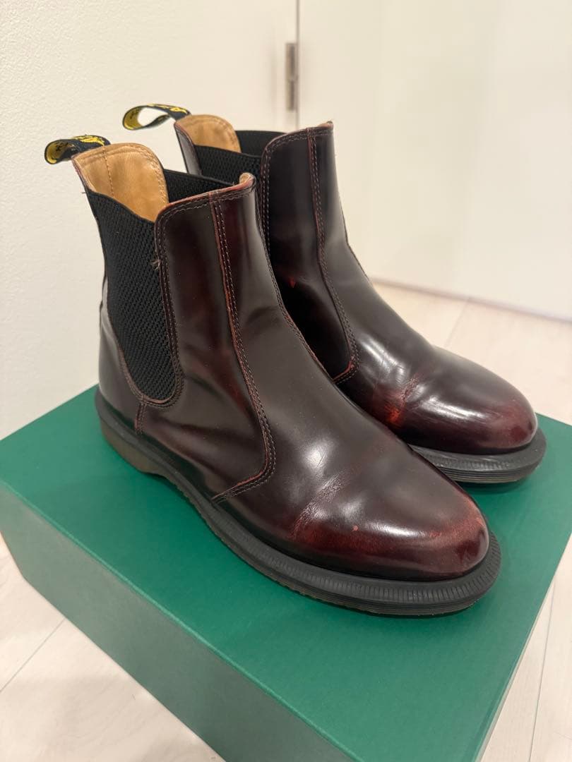 篠*ろ様 【希少色】Dr.Martens フローラ チェルシーブーツ US L7
