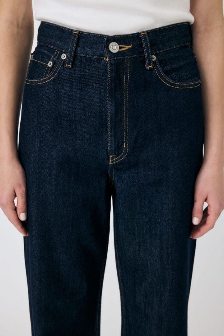 MOUSSY HIGH WAIST STRAIGHT デニム