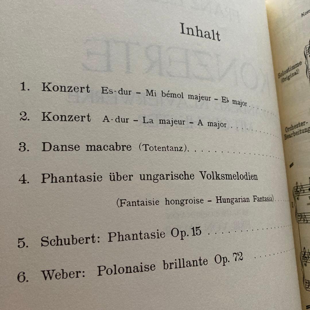 LISZT/ ピアノ作品集XI  ピアノと管弦楽のための作品PETER'S
