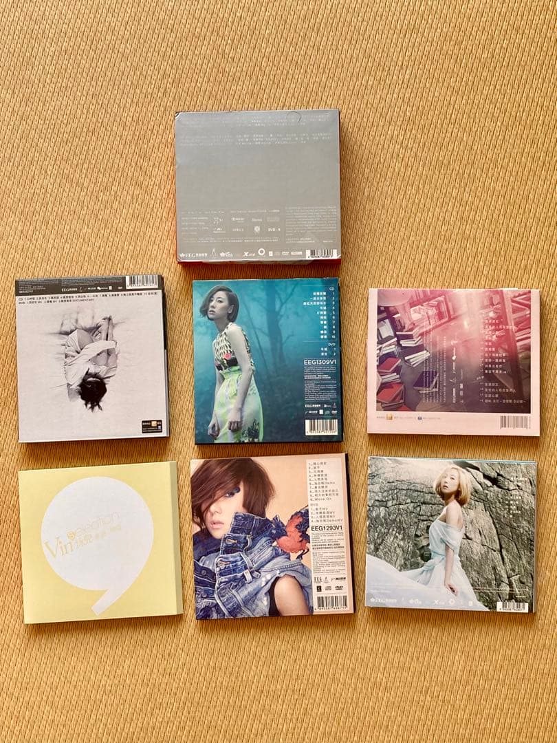 ウサユキ　泳兒 Vincy CD 7枚セット