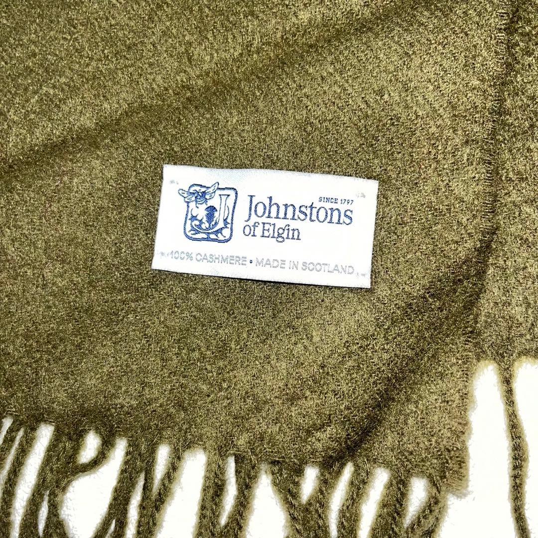 JOHNSTONS OF ELGIN ジョンストンズカシミヤ マフラー