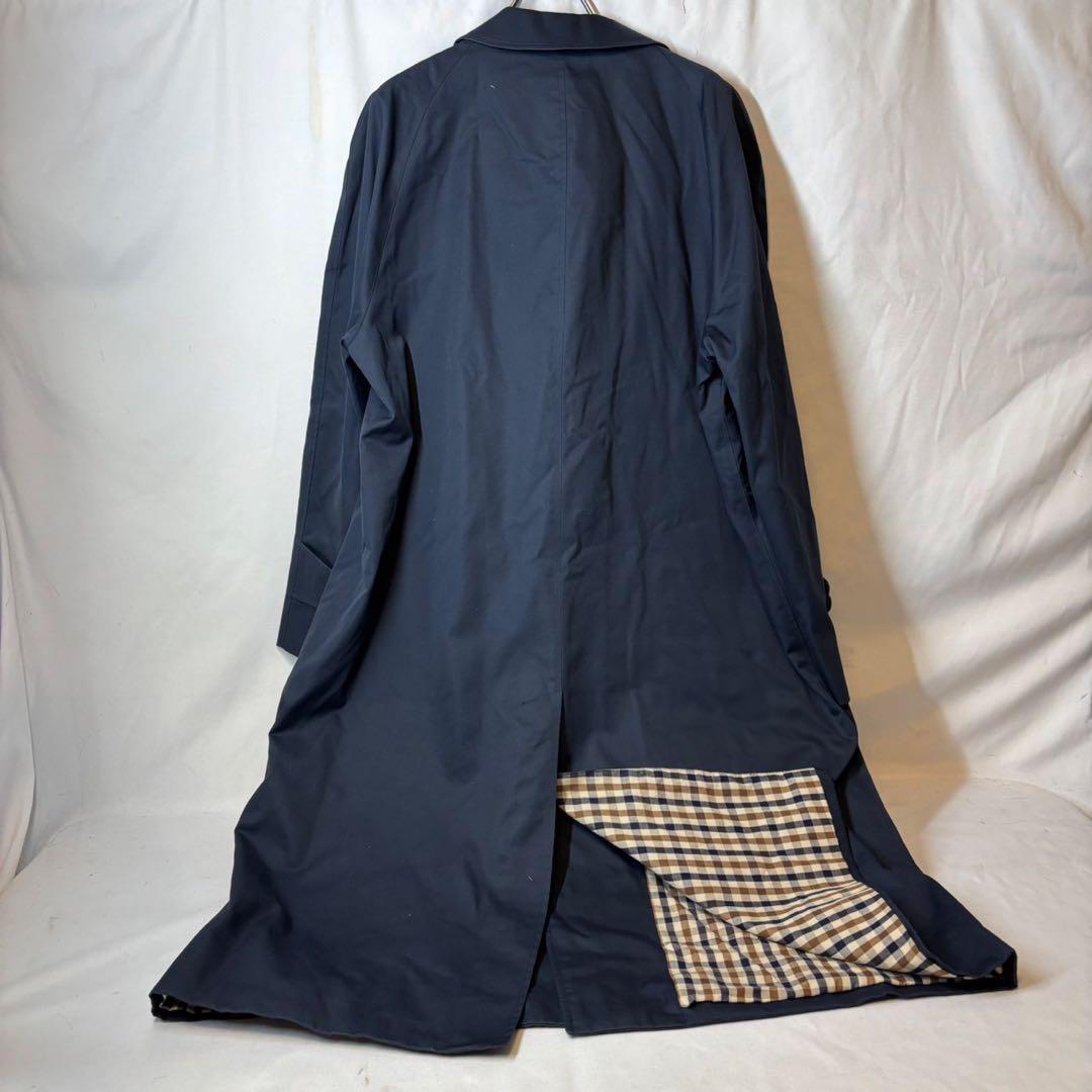 aquascutum トレンチコート チェック アクアスキュータム