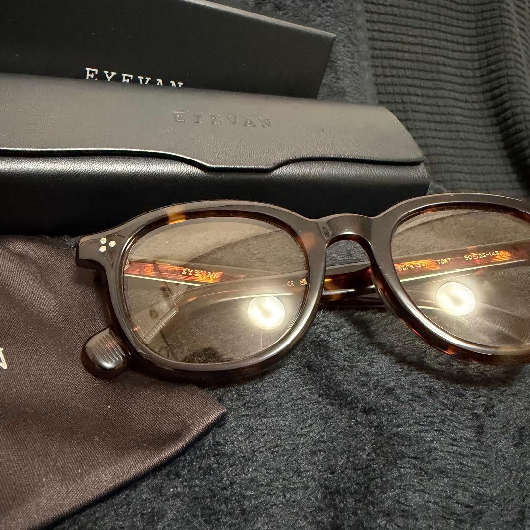 EYEVAN KIRK 50 TORT アイバン　メガネ　サングラス