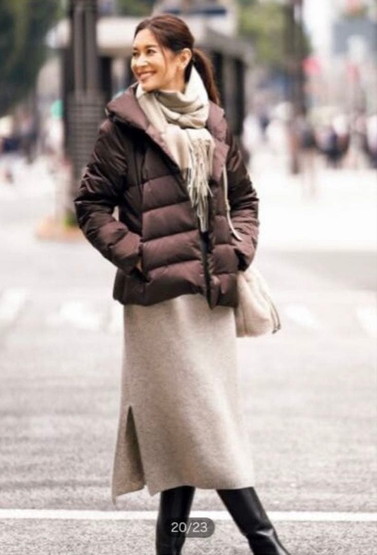 美品✨自由区　ピュアカシミヤ100%ストール