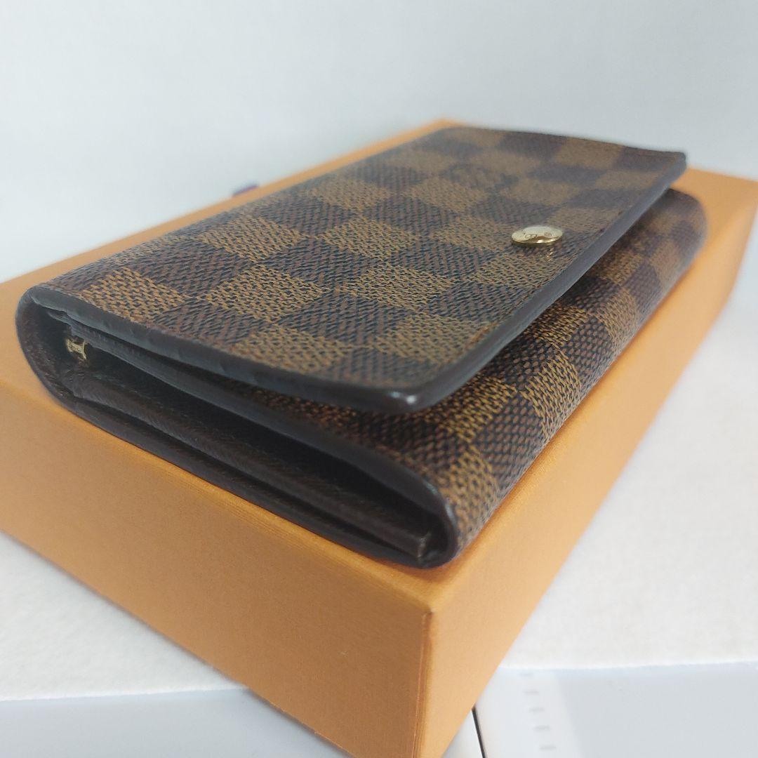 Louis Vuitton　ルイヴィトン ダミエ L字ファスナー二つ折財布