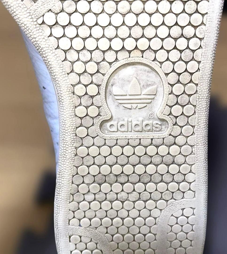 adidas STAN SMITH CF 27.5cm ネイビー ベルクロ 靴