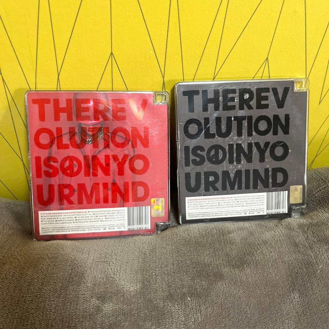 K-POP・アジア G-DRAGON 2ND ALBUM COUP D'E TAT CD 2set