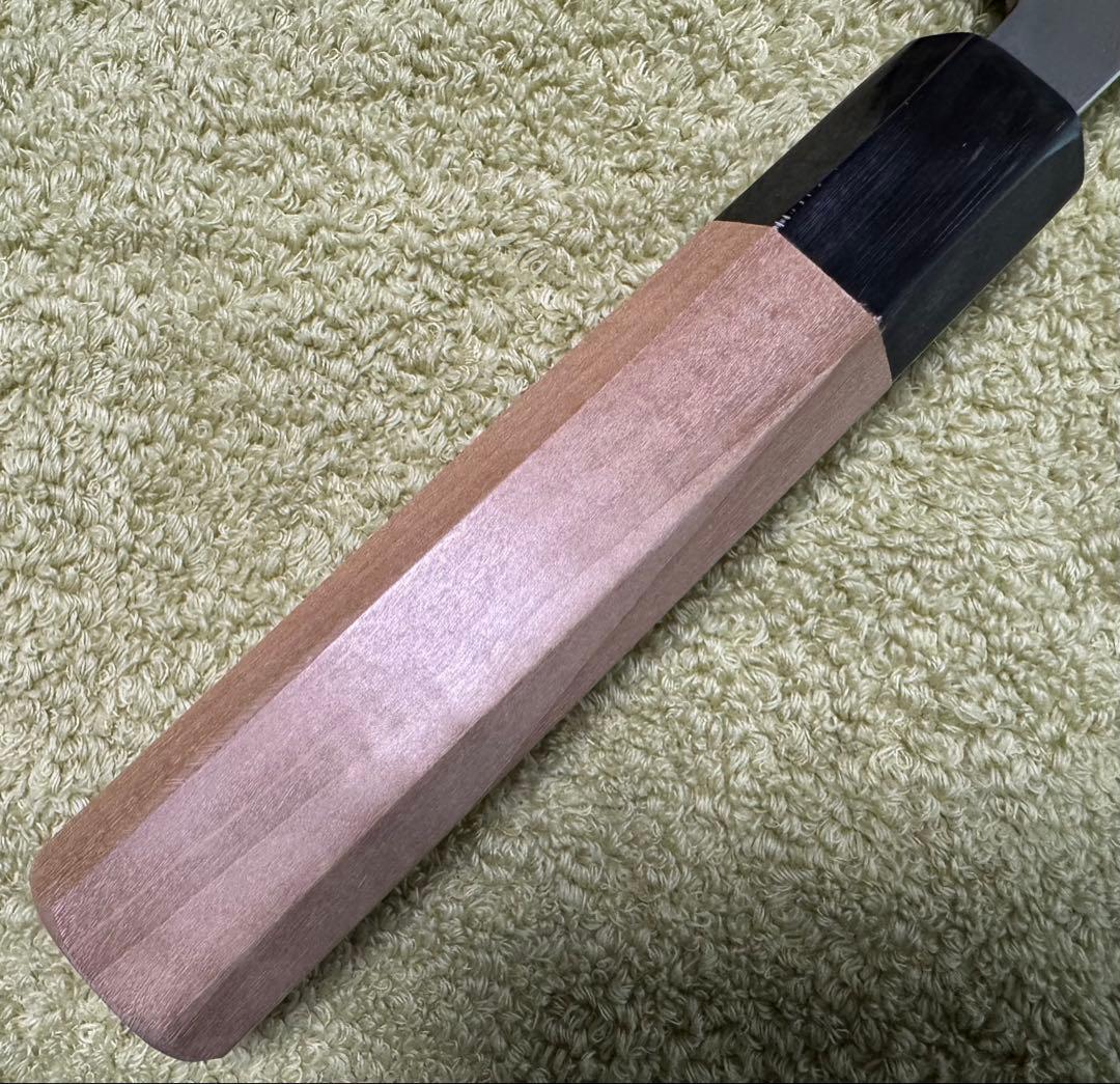 堺孝行 出刃 包丁 195mm 6.5寸 銀三鋼 日本製 青木刃物製作所 新品