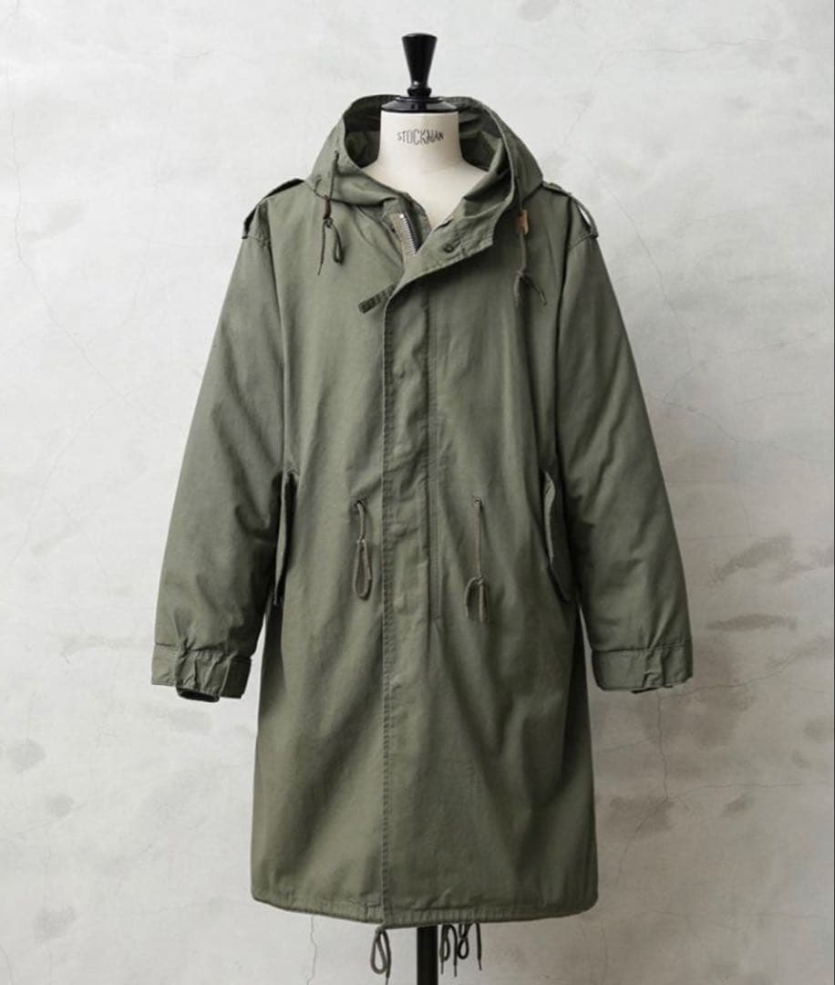 【RYO】ヒューストン米軍 M-51モッズコートSHELL M-1951