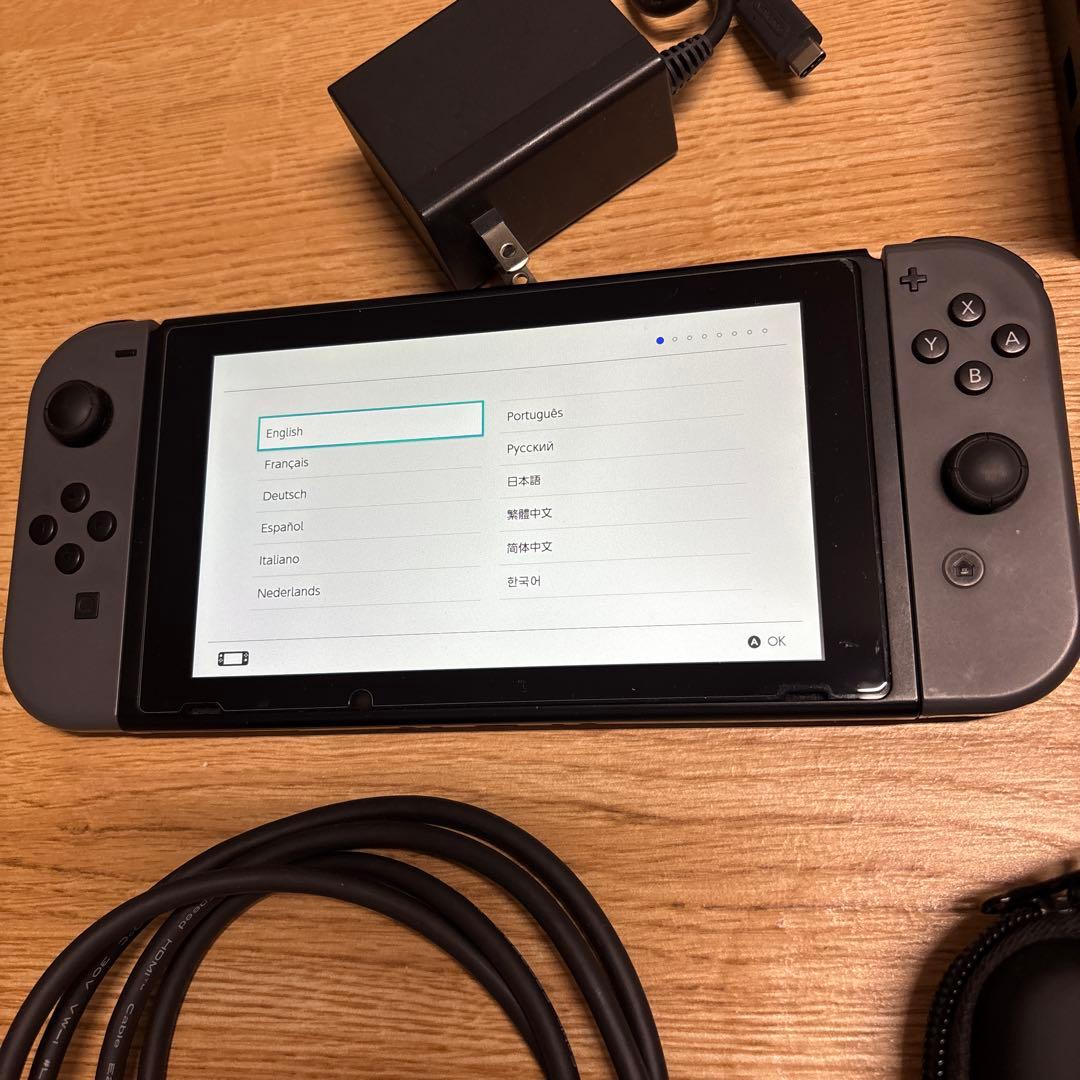 【箱以外完品】Switch 本体 ジョイコン2つプラス