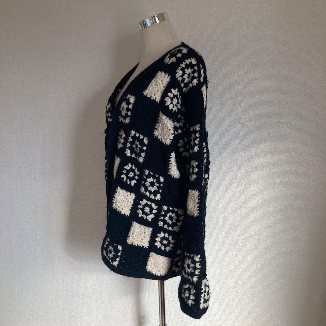 【希少】SPICK&SPAN 【NEPAL HAND KNIT】カーディガン