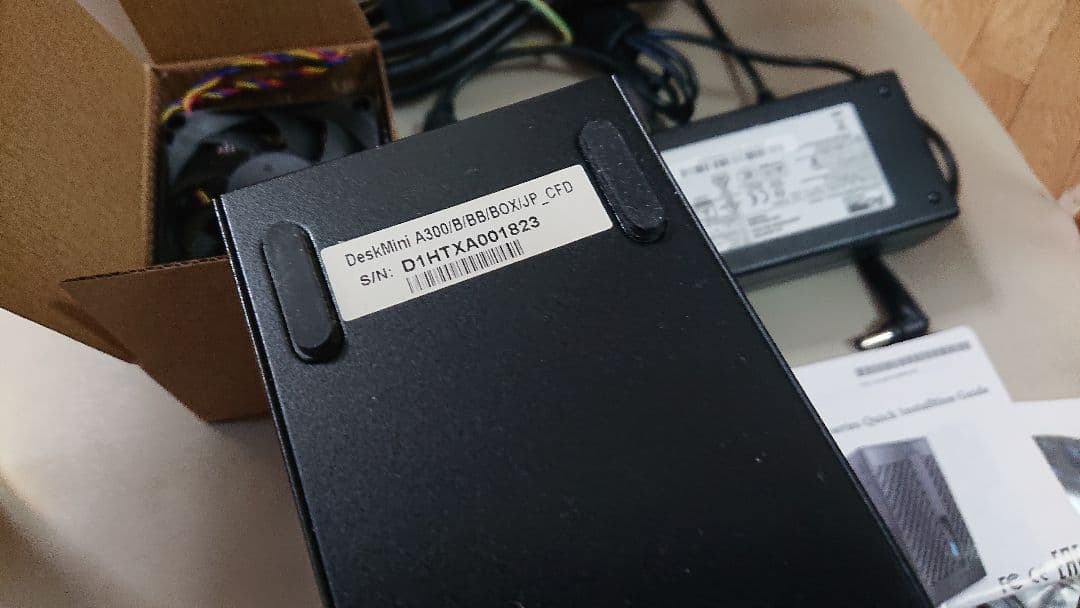 ハ*イ様 DeskMini A300 ブラック デスクトップPCベアボーン