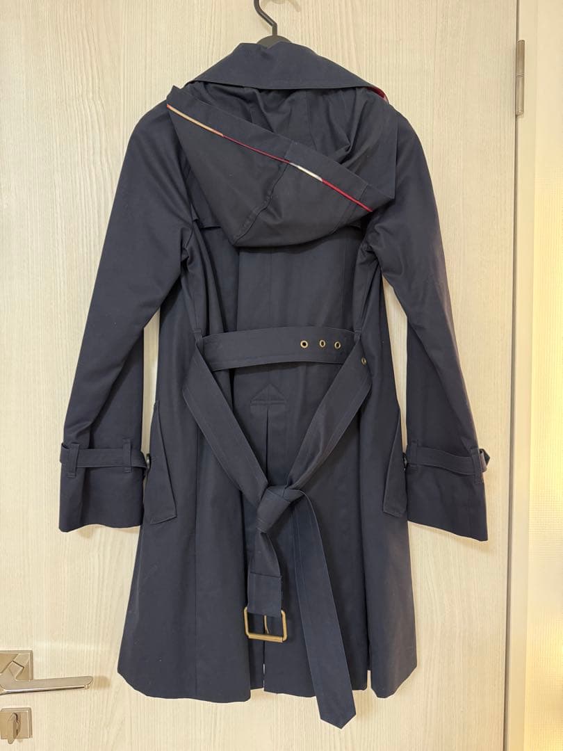 ブルーレーベル クレストブリッジ トレンチコート 34 美品
