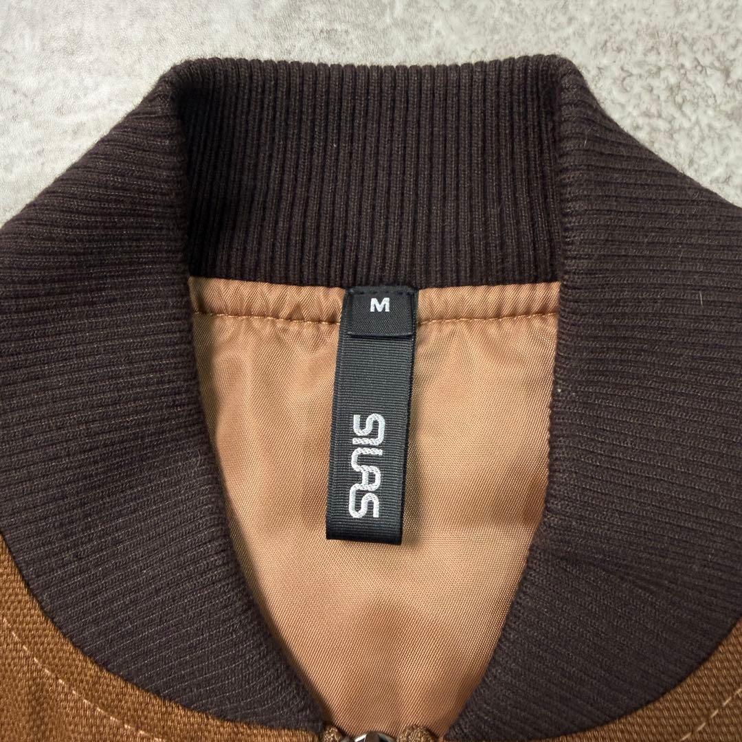 新品未使用■SILAS サイラス【M】DUCK WORK VEST ダックベスト