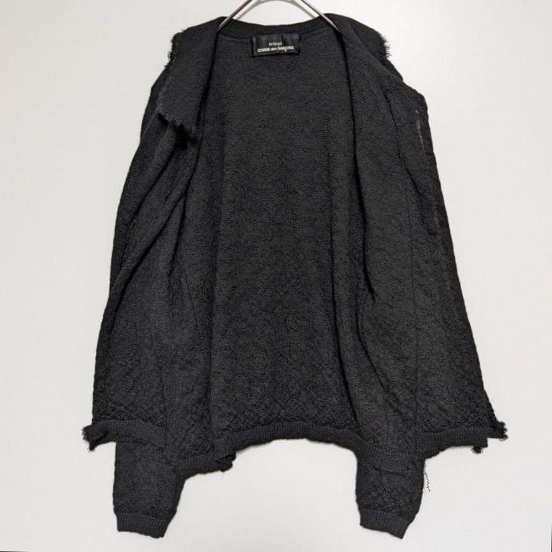 00s COMME des GARCONS tricot 変形襟 AD2003