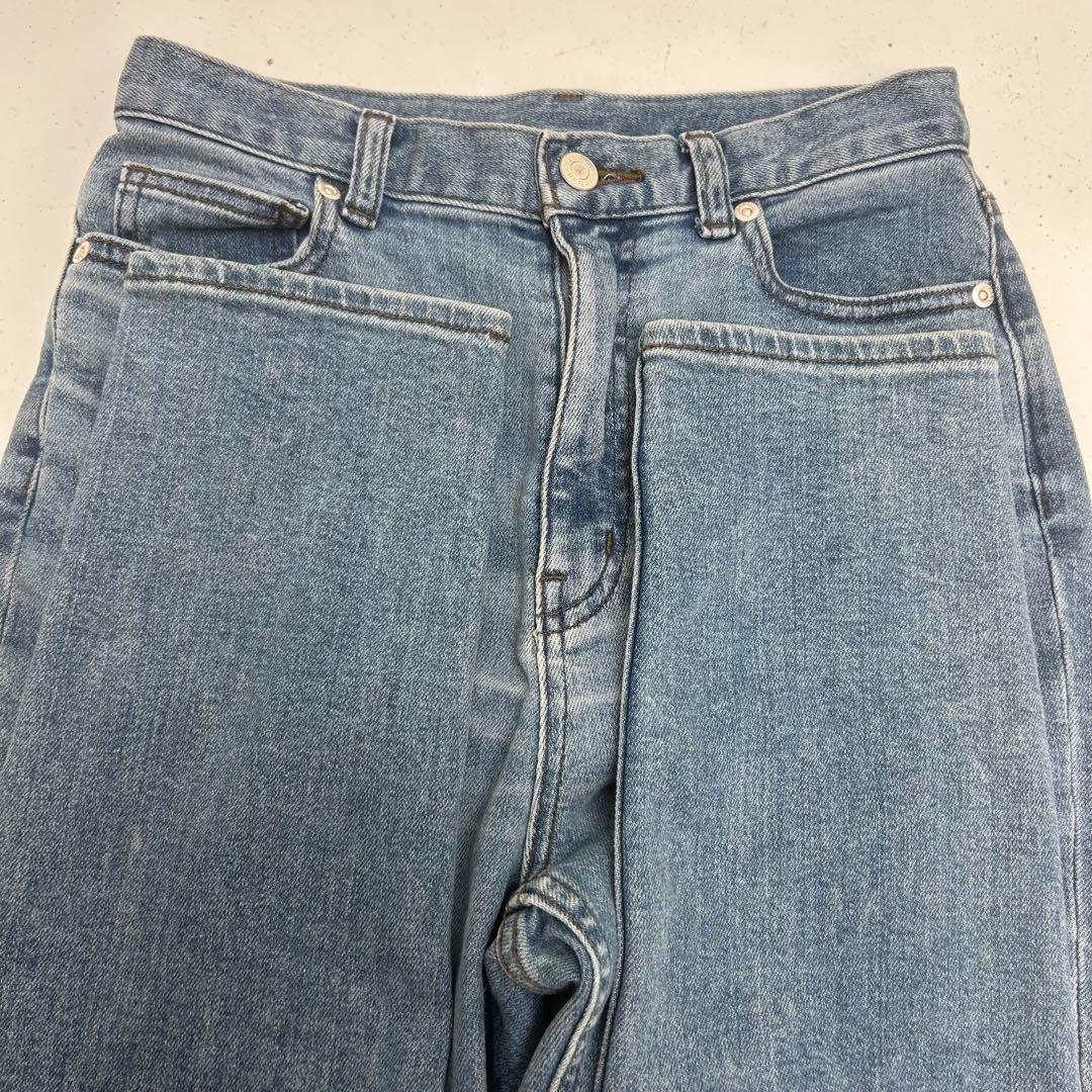 アニュアンス anuans クロップドテーパードデニムパンツ