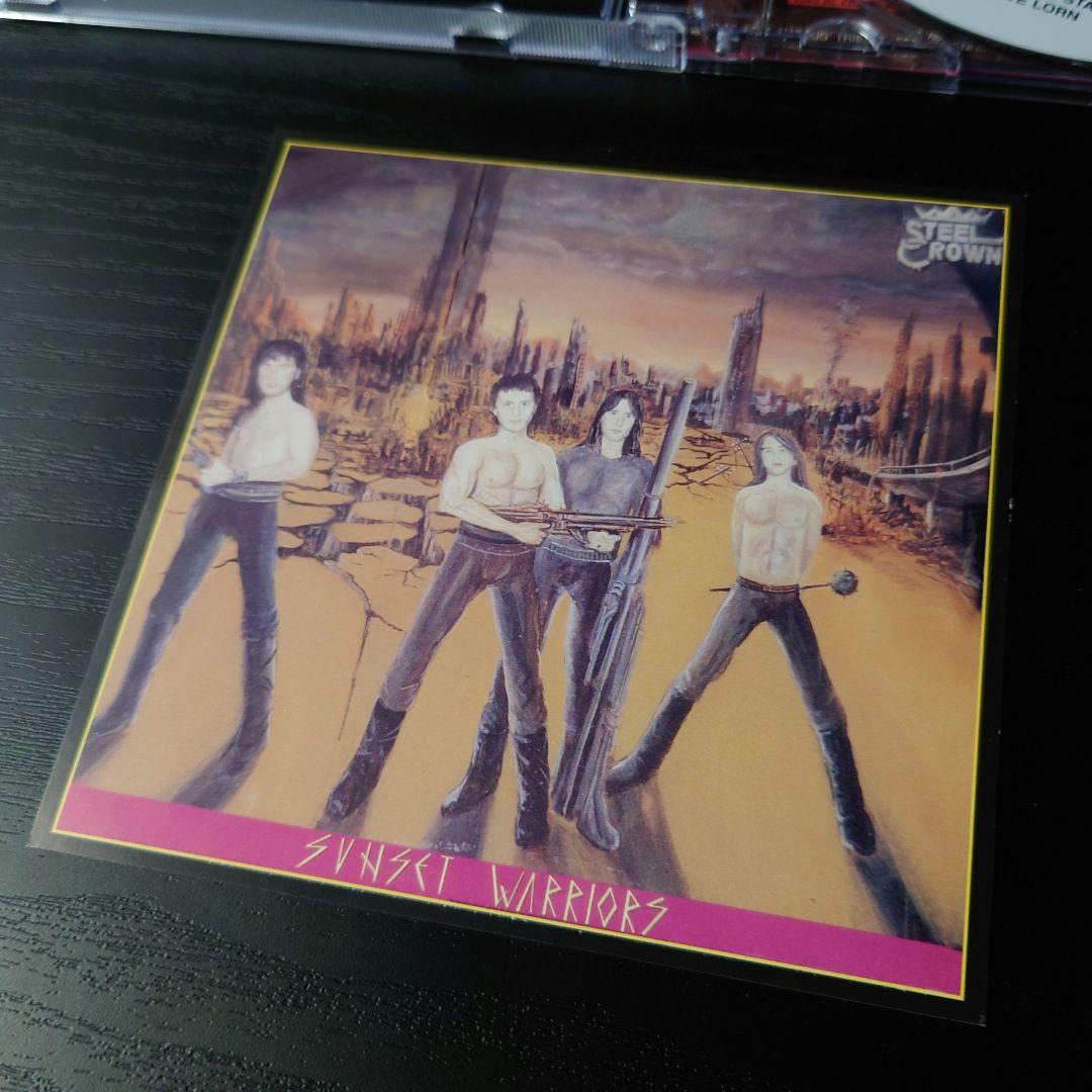 洋楽 Steel Crown / Sunset Warriors+Night Walk