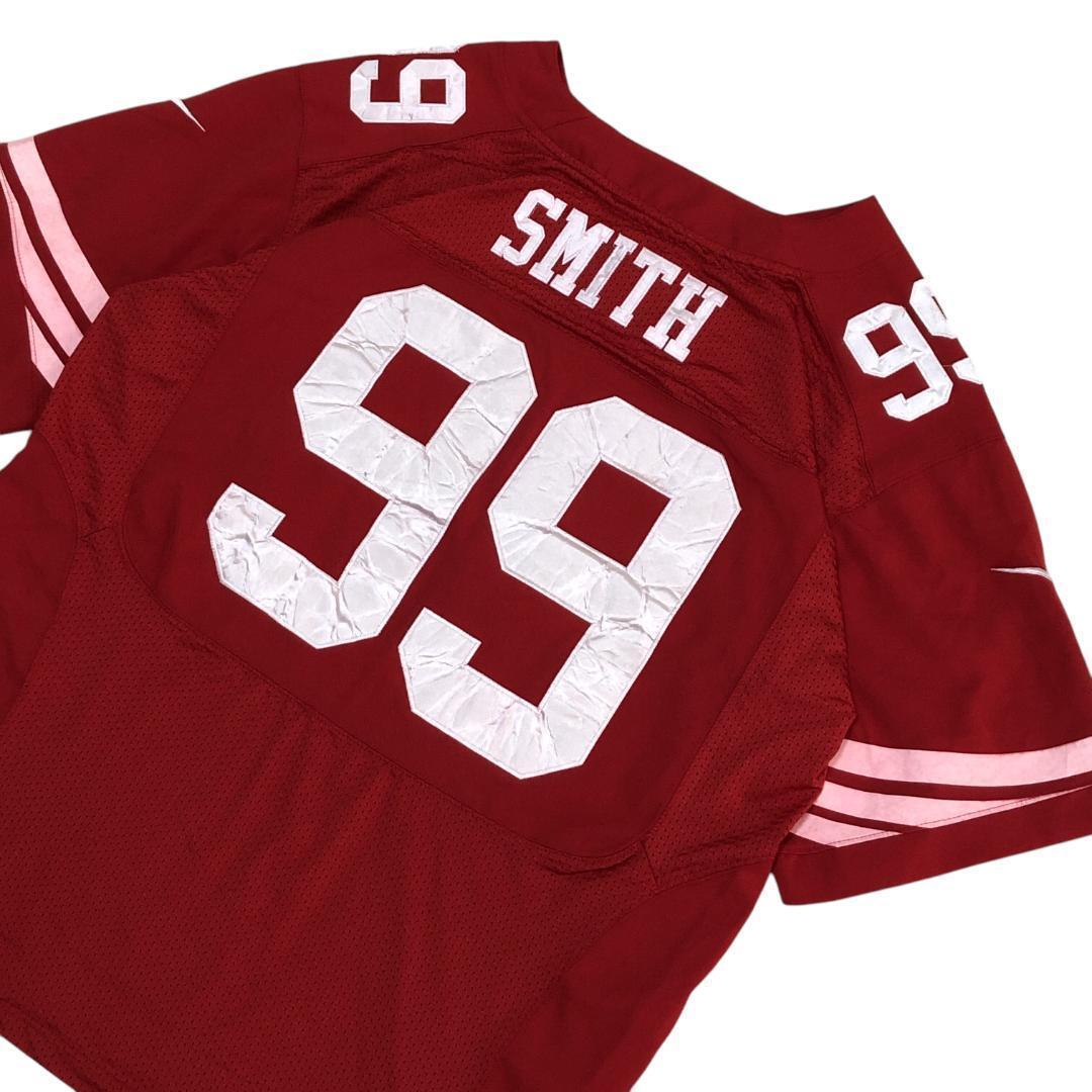 NIKE NFL49ers アメフト ユニフォーム ゲームシャツ 刺繍 90s