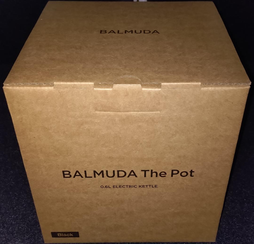【新品未使用】BALMUDA The Pot KPT01JP-BK バルミューダ