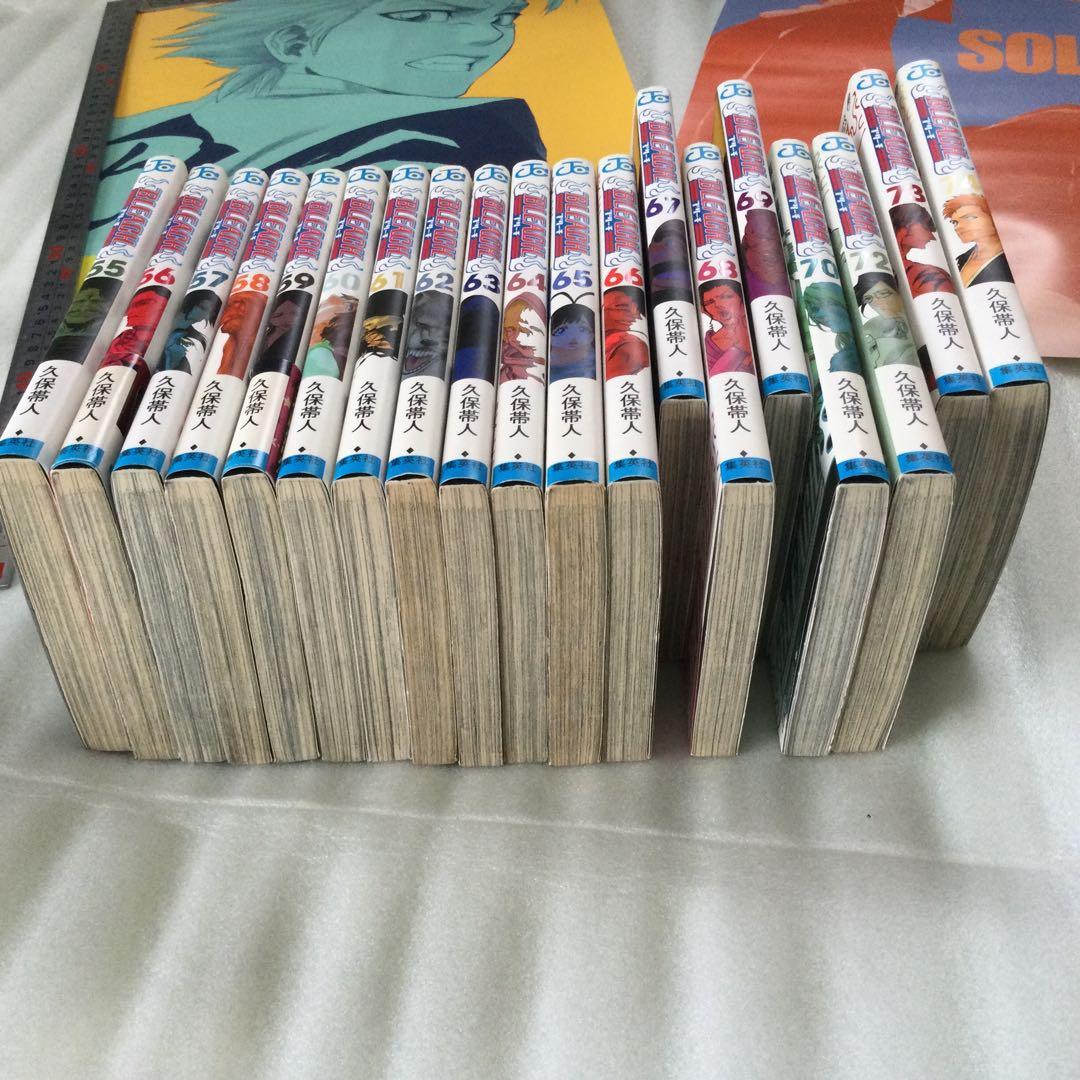 ブリーチ BLEACH 千年血戦篇　55-74巻　初版　原画展限定　A4ポスター