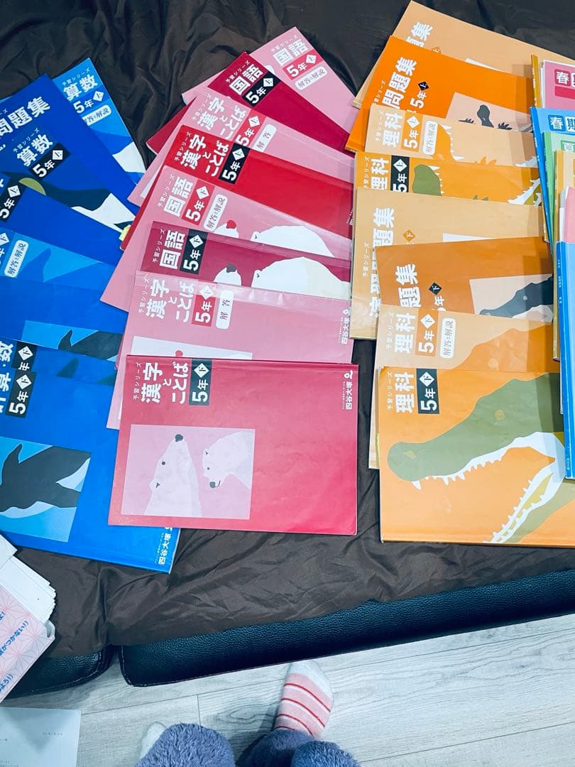 四谷大塚　5年　上下　セット　教科書　サピックス35-37冬　テスト