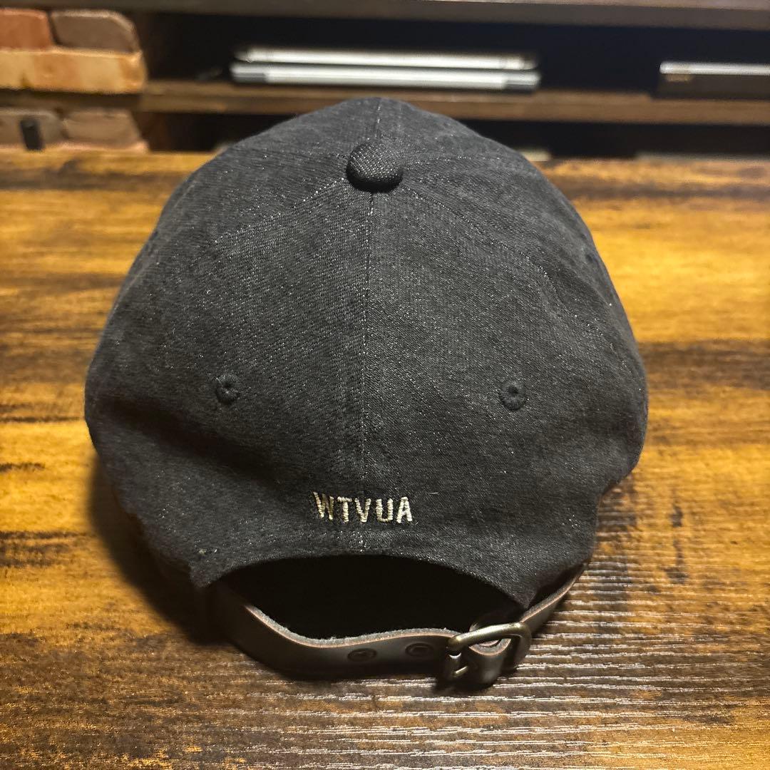 wtaps デニムキャップ　BLK