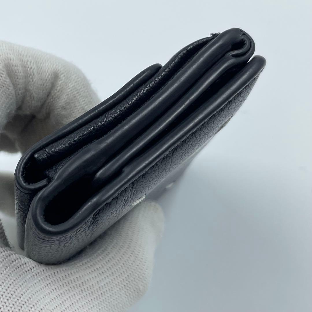 極美品✨　Maison Margiela 財布　小銭入れ　レザー　黒