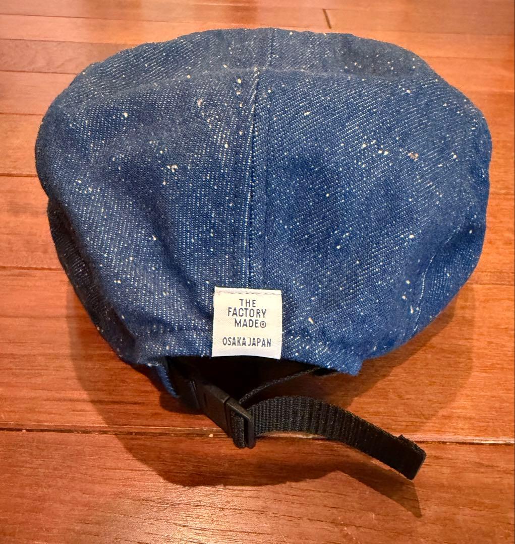 THE FACTORY MADE ベトキャップ　ネップインディゴ