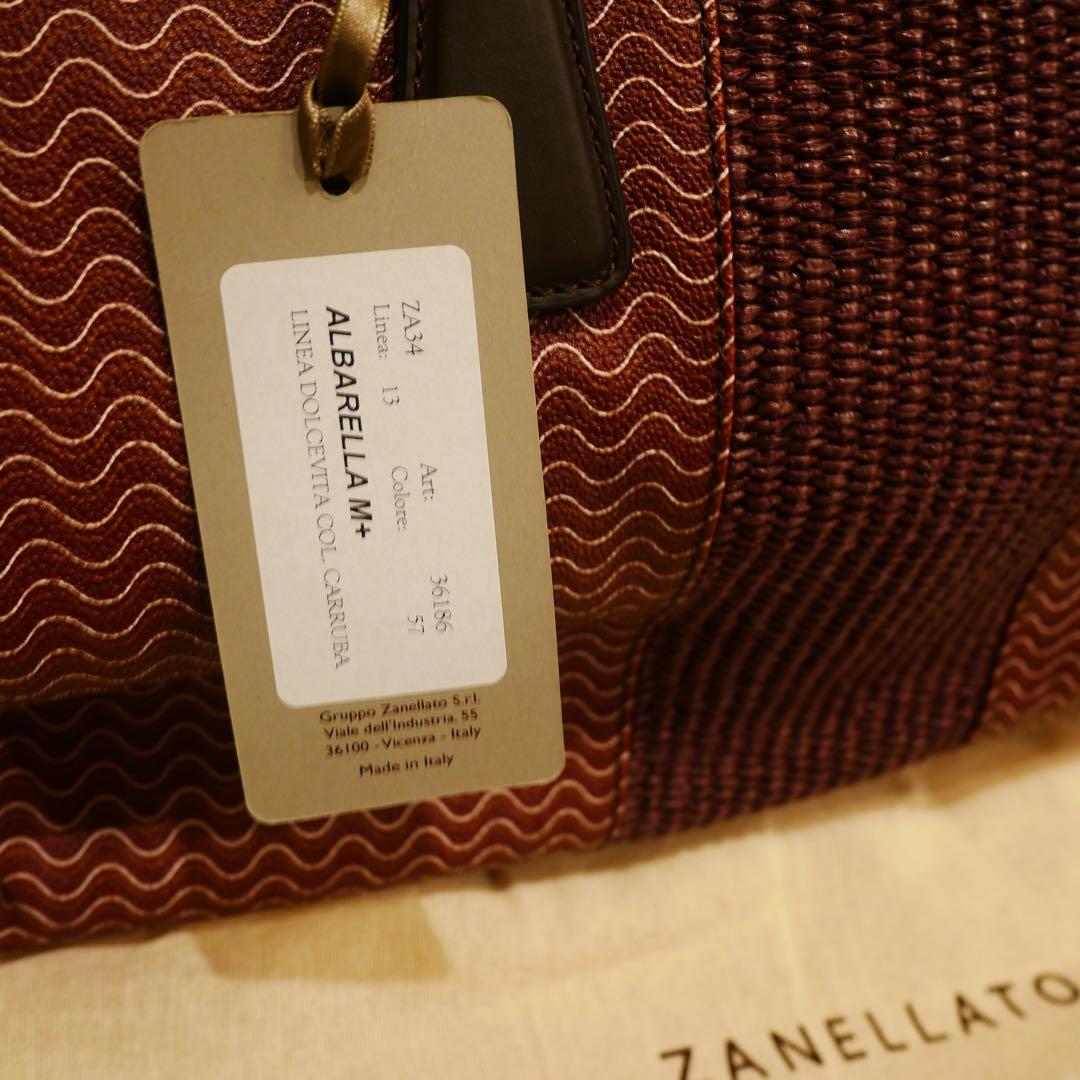 定価10万円以上zanellatoボストンバッグalbarella m+