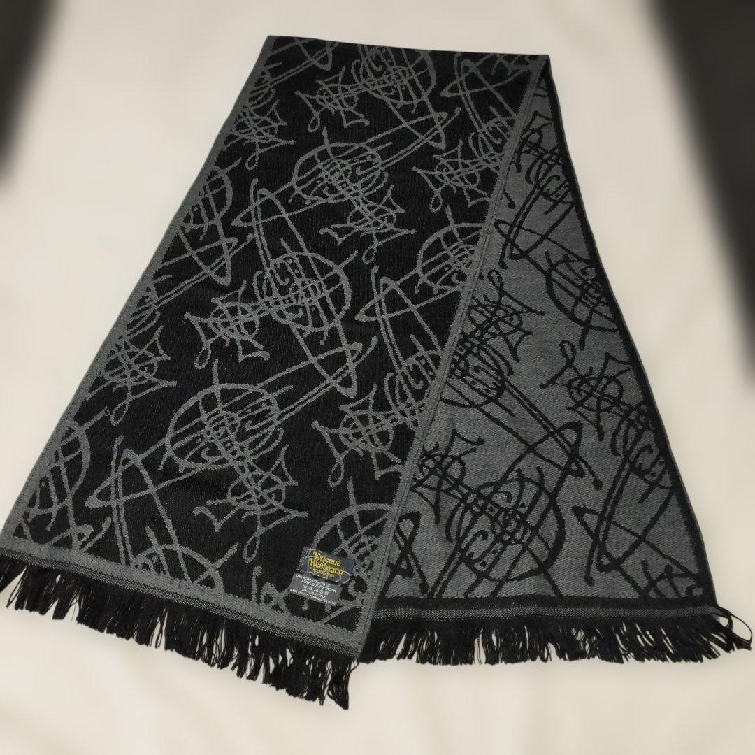 Vivienne Westwood マフラー ストール オーブ柄