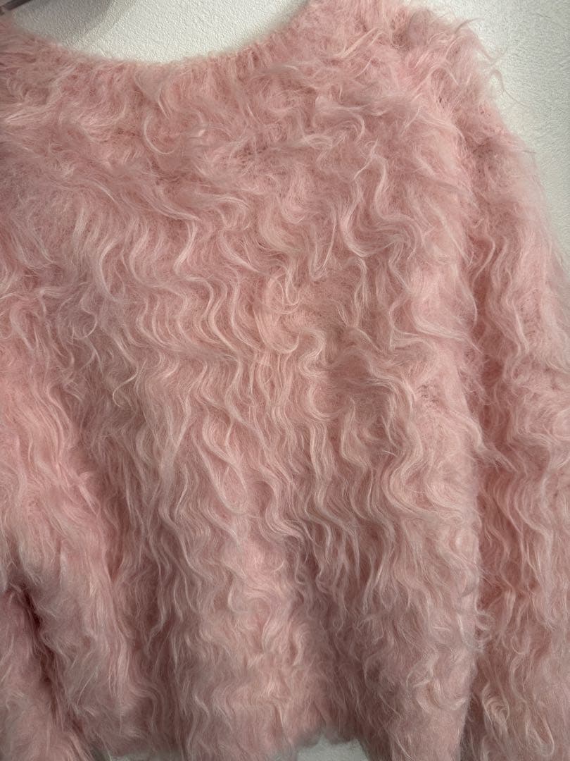トップス THE TOE WESTMINSTER SHAGGY CARDIGAN