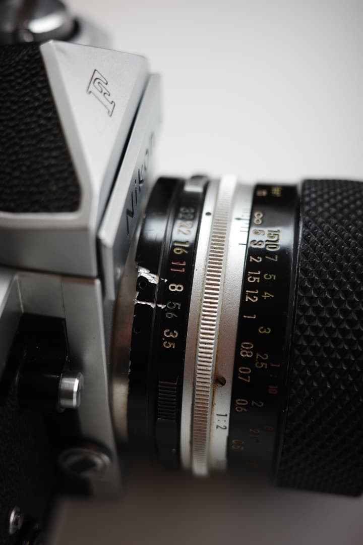 【ジャンク品】Nikon F 一眼レフカメラ 35mmフィルム