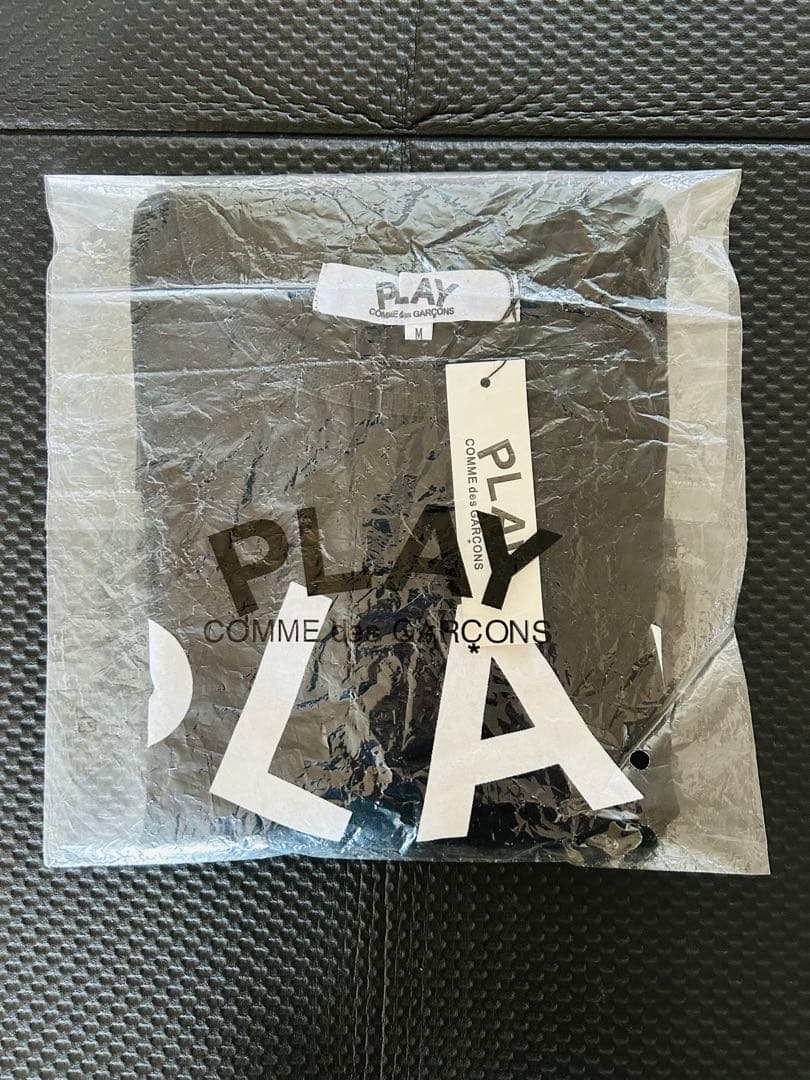 【新品】COMME des GARÇONS PLAY Tシャツ BLACK/黒