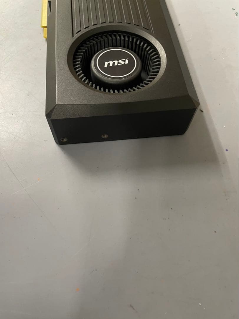 NVIDIA GeForce RTX 2060 SUPER MSI 動作品