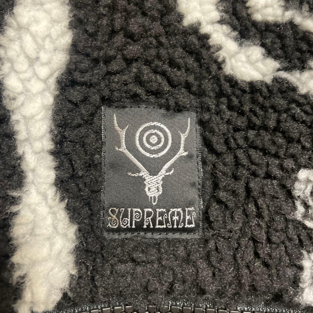 ジャケット・アウター supreme south2west8 fleece jacket
