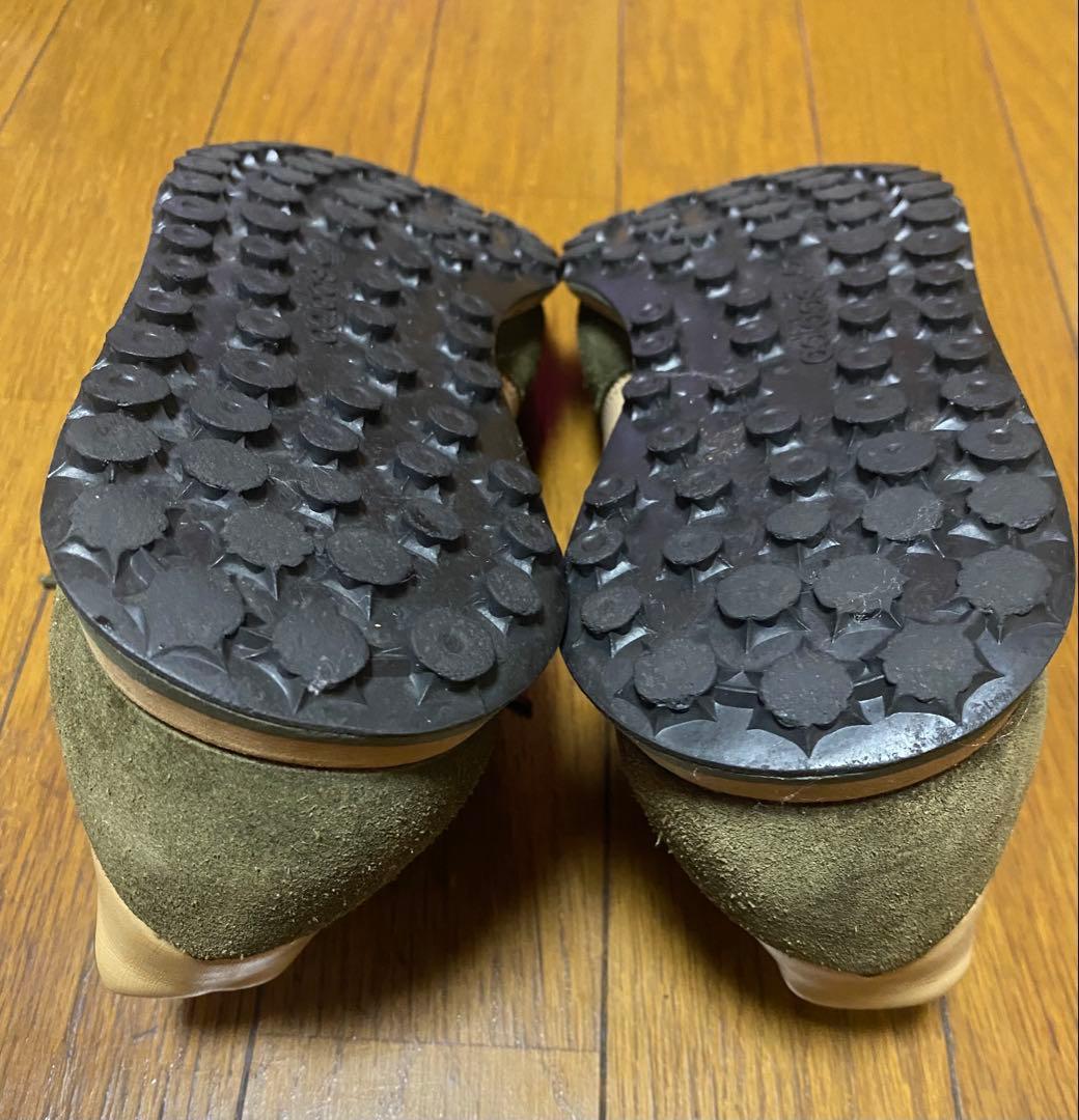 80s adidas 600 カーキ 25スニーカー AS600 ヴィンテージ