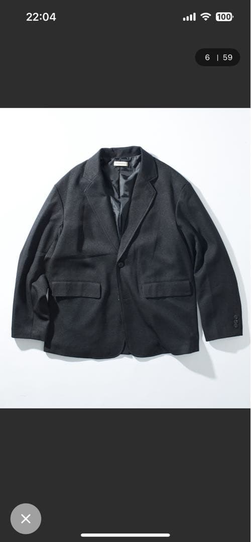 Urban Comfortable リラックスフィットウールライク セットアップ