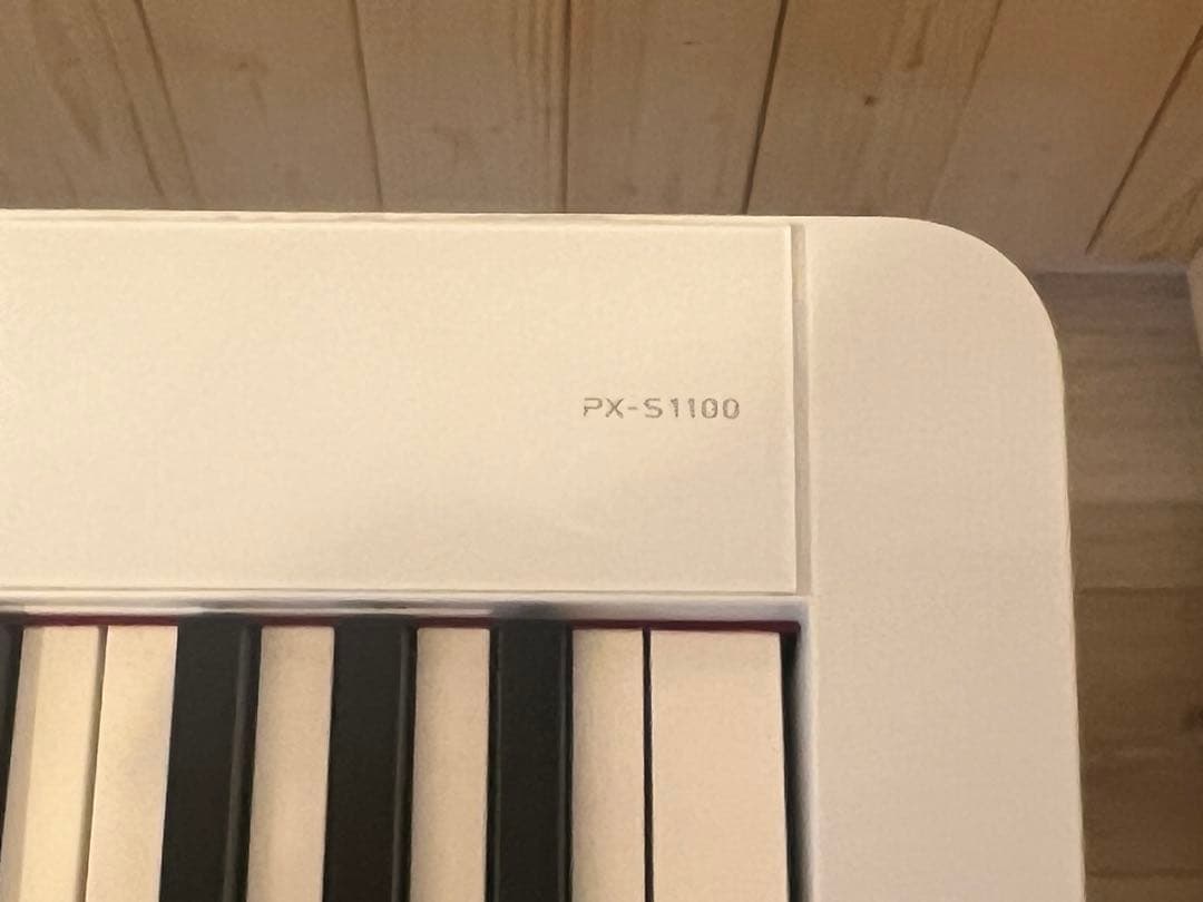 プ*ン様 CASIO Privia PX-S1100 ホワイト 2022年製 電