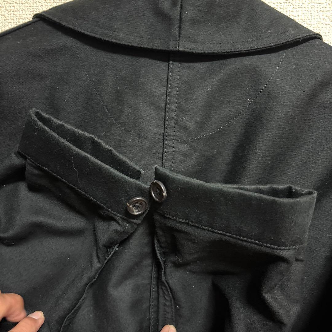 Le Sans Pareil ブラックモールスキンカバーオール 40