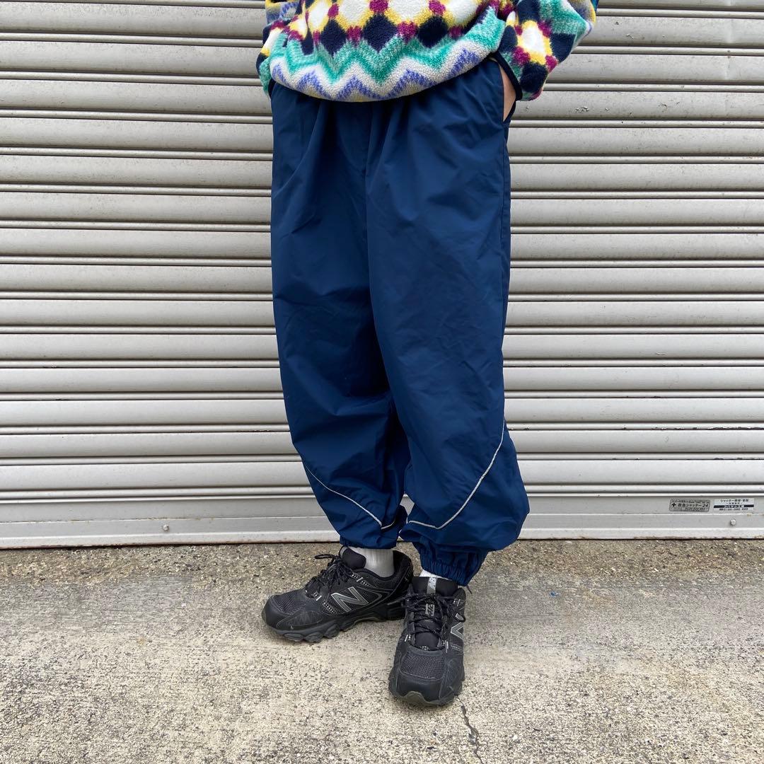 すいUS AIR FORCE☆IPFU☆ナイロントレーニングパンツ☆紺☆M