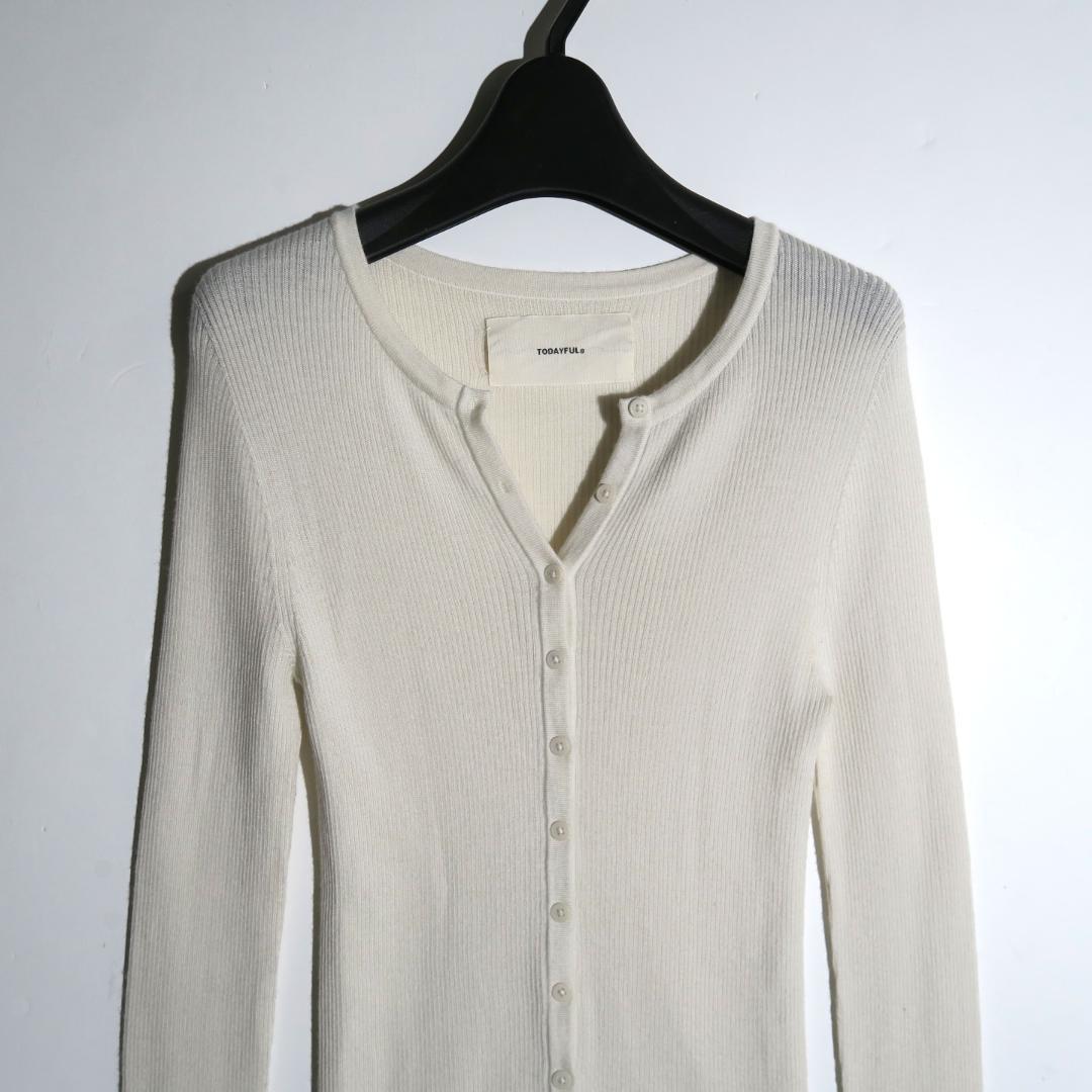 TODAYFUL Silkwool Knit Cardigan カーディガン