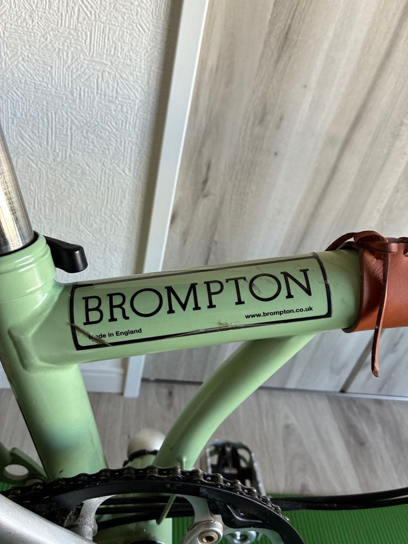 BROMPTON M6L セージグリーン 6速※TOPEAKの空気入れ付属