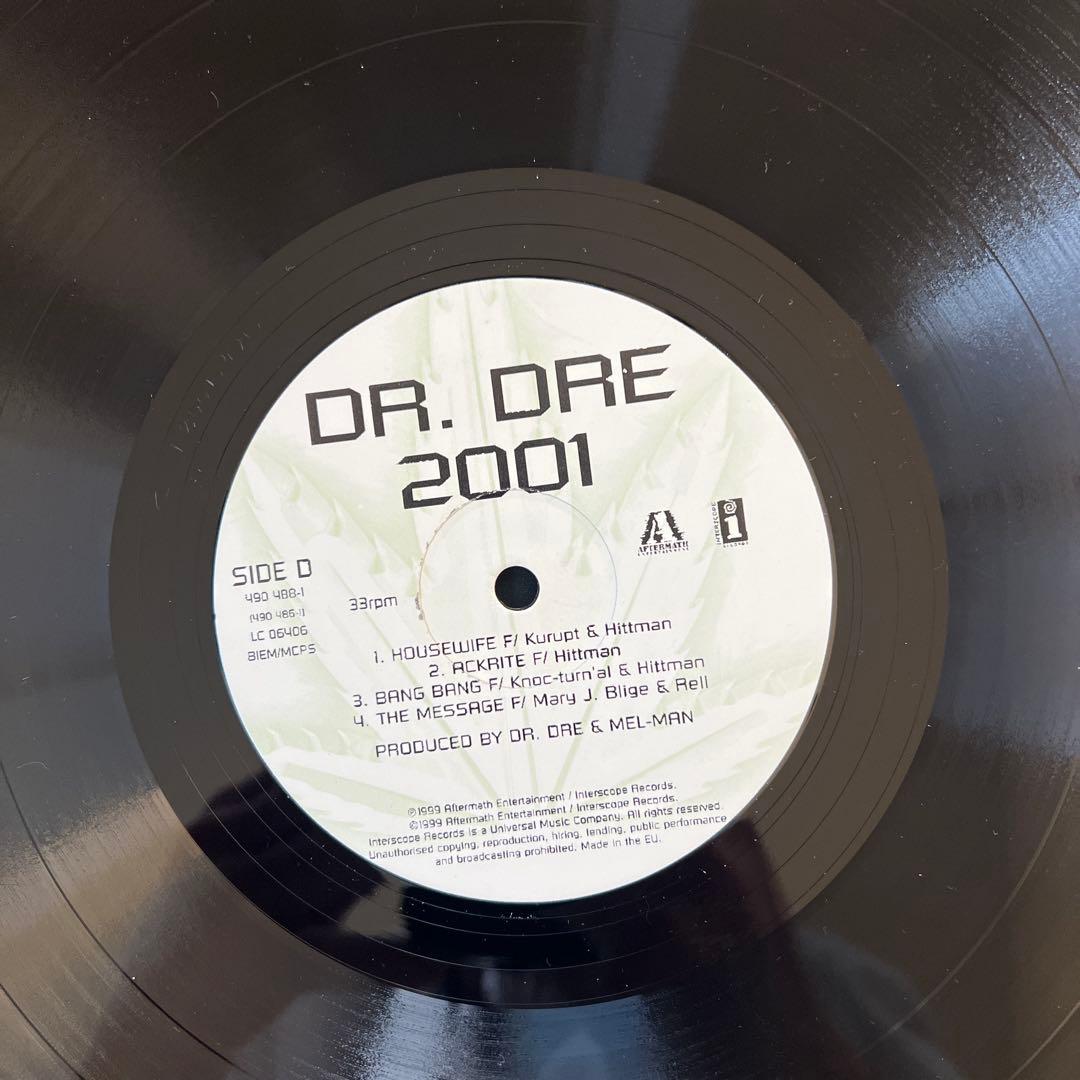 DR.DRE 2001 4枚組 LP レコード ドクタードレー
